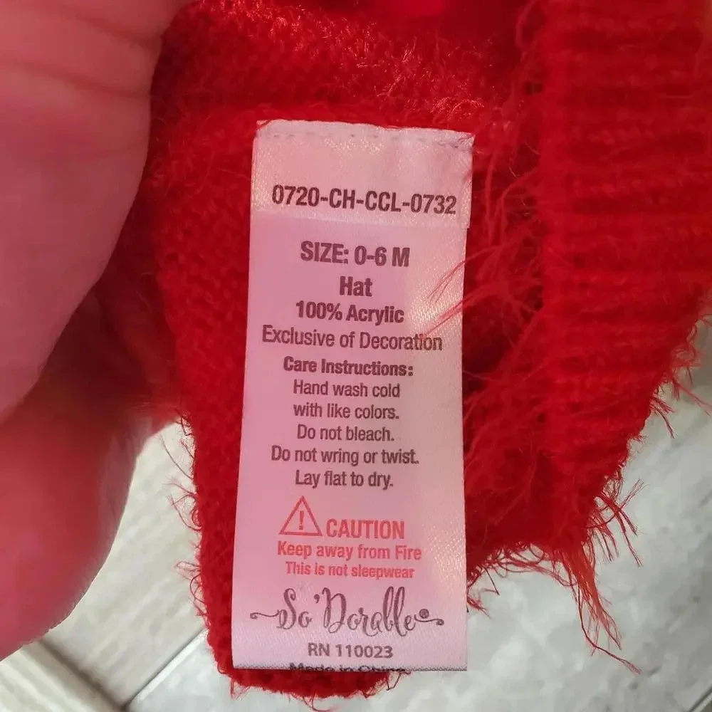 So 'Dorable Red and White Sequin 